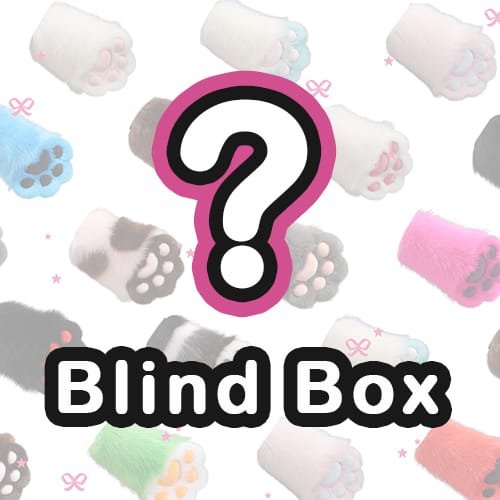Artist Handmade Fursuit Paws - Blind Box (One Pair)